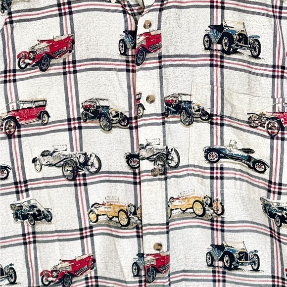 Vintage 90s Knights of Round Table Old Car Shirt Stutz Bearcat Roadster Men’s L - Picture 4 of 11